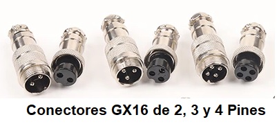 Conectores GX16